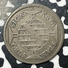 1790 Brazil 160 Reis Lot jm8557 Silver  Scarce  Km 220 1