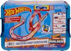 Hot Wheels Toy Car Track Set  Track Builder Playset Flame Stunt Pack With 16 