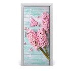 3d Home Art Door Wall Self Adhesive Removable Sticker Flowers Lilac Flowers
