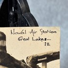 Vintage Wwi Naval Air Station Great Lakes Victory Loan Photo 15th Regiment Prop