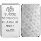 10 Oz  Platinum Bar - Random Brand - Secondary Market - 999 5 Fine