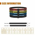 Ipsc Uspsa 3 Pcs Multi-angle Speed Pistol Magazine Mag Pouches   Shooting Belt