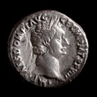 Domitian Ar Denarius 88-89 Ad Rome Minerva Ancient Roman Silver Coin