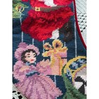 Handmade Vintage Needlepoint Tapestry Stocking