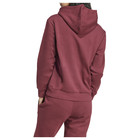 Adidas Essentials Small Logo Feel Cozy Hoodie Womens Red Casual Outerwear Jd1362
