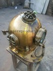 Boston Brass Antique Scuba Deep Diving Helmet Mark V Us Navy Divers Vintage Gift