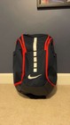 Nike Elite Basketball Backpack Red Black Sports Bag Athletic Travel Gym School
