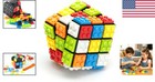 3x3x3 Magic Cube Fidget Toy Black Plastic Puzzle For Kids And Adults