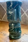 Bon Cera Bluegreen Handmade Traditional Tiki Mug Collectable W Holiday Gift Wrap