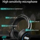 Wired Gaming Headset Mic Led Stereo Bass Surround Headphones For Ps4 Xbox One Pc