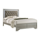 New Led Champagne Gold 5pc Queen King Twin Full Modern Bedroom Set Bed d m n c