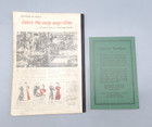 Simplicity Sewing Book 1940   Students Manual Of Machine Sewing Singer 1939 Vtg