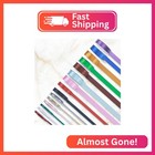 Purple 3 8  X 50 Yards Solid Color Satin Ribbon  Double Faced High Density Polye