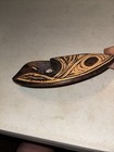 Tribal Wood Carving Papua New Guinea Latmul Oceanic Tribe With Seashell Eyes