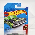 2017 Hot Wheels Super Treasure Hunt 65 Ford Galaxie Hw Flames W  Protector  read