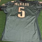 Vtg Super Rare  Donovan Mcnabb Rookie Year Game Worn Jersey Autographed Sz 52