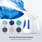 Portable Handheld Garment Steamer White Travel Fabric Wrinkle Remover  26468