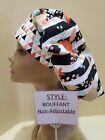 Peach And Gold Roses Sale Women s Bouffant Surgical Scrub Hat cap Handmade