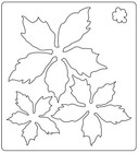 Sizzix Bigz Layered Tattered Poinsettia   Emboss Die  662170 Msrp  24 99 Holtz 