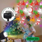 16 Patterns Led Christmas Projector Laser Light Landscape Garden Party Snow Lamp