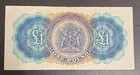 Bermuda 1952 1 Pound Banknote With Queen Elizabeth Ii