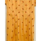 True Vintage Circa 1950 s 1960 s Sweet Peach Embroidered Floral Midi Dress