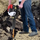 52cc Demolition Jack Hammer Concrete Breaker Drill W  2 Chisel Gas-powered Us Us