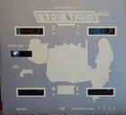 Brand    new Old Stock    Bally  night Rider  Pinball Machine    real    Back Glass 