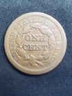 1845 Braided Hair Large One Cent Free Shipping Usa Coin Free Gift With Purchase 