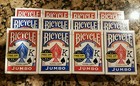 Bicycle Playing Cards 12 Decks   Jumbo Face   Red   Blue   New   Sealed