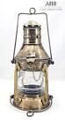 Antique Finish Anchor Oil Lantern Nautical 10  Ship Boat Lamp Halloween D  cor