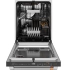 Ge Cafe Cdt888p3vd1 24  Matte Black Fully Integrated Smart Dishwasher