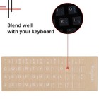 2 Pack Universal English Keyboard Stickers Transparent Background  Transparen   
