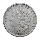 1880-o 90  Silver Morgan One Dollar Coin Brilliant Uncirculated Collection