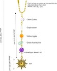 Mirror Decor Hanging Crystal Sun Hanging Charm Amethyst Suncatcher Ornament Car