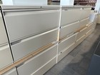 2dr 36 wx18 x27 h Lateral File Cabinet In Beige Metal Finish By Teknion W  Key