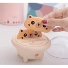 Small Cute Portable Charger  2 Pcs Cute Cat Mini Power Bank With Led Night Light