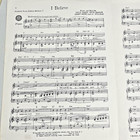 I Believe Sheet Music Ervin Drake Piano Lyric Chords Trio Irvin Graham 1953