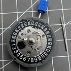 Seiko Nh35a Automatic Mechanical Movement Black Wheel Date At 6 24 Jewels