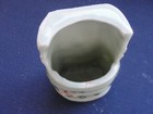 Vintage Celadon Match Holder With Striker On Bottom