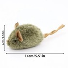 Squeaky Mouse Cat Toy -chirping Sound  Chew Proof Interactive Kitten Teaser New