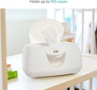 Munchkin Warm Glow Baby Wipe Warmer With Nightlight White - New Sealed