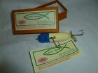 Wood 3-1 2 Inch Life Bait Japanese Fishing Lure W  Box   Insert  Lot E-379