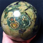 Rare 3531 5g Natural Polished Colorful Agate Stone Sphere Ball Healing Ac972