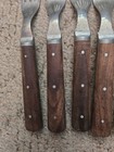 Lot Of 10 Civil War Era Antique Wood Bone Handle Forks 