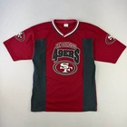 Vintage San Francisco 49ers Jersey Shirt Youth 14 16 Mesh Football Usa Scrimmage