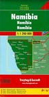 Namibia Road Map  By Freytag   Berndt