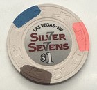 Silver Sevens Casino Hotel Las Vegas Nevada  1 Chip H c Scv 2013