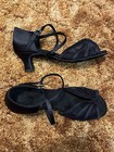 Women s Black Salsa Ballroom Latin Dance Shoes  Women   s Size 7 Heel 2   