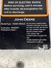  used john Deere Pd400-s2 1 0 Mf Single Traction Inverter 326kva 400a Ph90238480